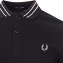 FRED PERRY M1611 Mod Textured Panel Polo (DA)