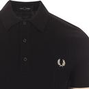 FRED PERRY Mod Tipped Texture Stripe Knitted Polo 