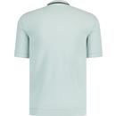 M7 Fred Perry Retro Pique Tipped Crew Neck Tee SB