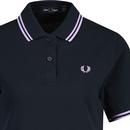 FRED PERRY Women G3600 Retro Twin Tipped Polo N/U