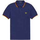 FRED PERRY M3600 Mens Twin Tipped Pique Polo (DC)