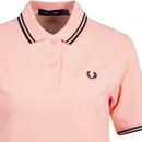 FRED PERRY Womens G3600 Retro Twin Tipped Polo (P)