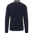 FRED PERRY Mod Twin Tipped Long Sleeve Polo (CB)