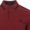 FRED PERRY Mod Twin Tipped Long Sleeve Polo (DR)