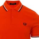 FRED PERRY M3600 Mod Twin Tipped Polo (Int Orange)