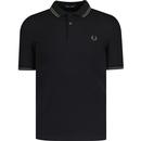 FRED PERRY M3600 Mod Twin Tipped Polo Shirt B/FG