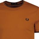M1588 Fred Perry Retro Mod Twin Tipped T-Shirt NF