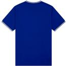 FRED PERRY M1588 Mod Twin Tipped T-Shirt - Cobalt