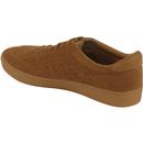 Umpire FRED PERRY Retro Suede Trainers in Ginger