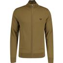 Fred Perry Classic Zip Through Cardigan Stone