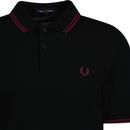 FRED PERRY M3600 Mod Twin Tipped Polo Shirt B/TP