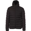 french connection Retro quilted puffa jacket black