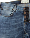 FRENCH CONNECTION Slim Leg Retro Denim Jeans (LI)