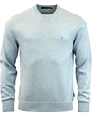 FRENCH CONNECTION Retro Mod Crew Neck jumper Blue