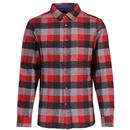 French Connection Brushed Flannel Check Shirt (B)