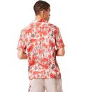 FRENCH CONNECTION Floral Revere Collar Shirt C