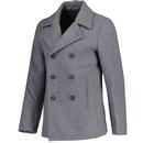 French Connection Double Breasted Mod Peacoat LG