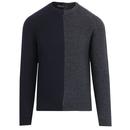 FRENCH CONNECTION Mod Split Panel Lambswool Jumper