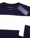 FRENCH CONNECTION Retro Mod Block Stripe T-Shirt