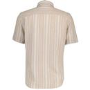 French Connection Stripe Pocket Hemp Blend Shirt T