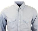 FRENCH CONNECTION Mod Button Down Pocket Shirt