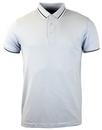 Dean FRENCH CONNECTION Retro Mod Tipped F Polo SKY