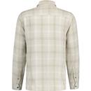 French Connection Barrow Dobby Retro Check Shirt S