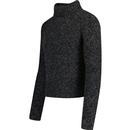 French Connection Twisted Boucle Roll Neck Jumper