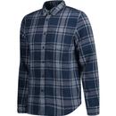 French Connection Salcey  Classic Check Shirt Blue
