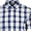 French Connection Retro Gingham Short Sleeve Shirt