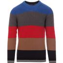 FRENCH CONNECTION Retro Indie Block Stripe Jumper