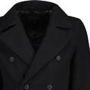 French Connection Double Breasted Mod Peacoat B