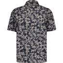 French Connection Retro Fistral Shirt Black Onyx