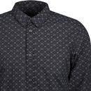 French Connection Floral Print Shirt Black