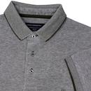 FRENCH CONNECTION Mens Mod Tipped Pique Polo MG