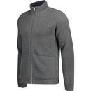 French Connection Rib Knitted Jacket Mid Grey