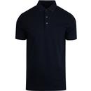 FRENCH CONNECTION Parched Mod Textured Polo MARINE