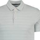 French Connection Retro Textured Button Polo Shirt