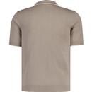 French Connection Trophy Neck Knitted Polo Shirt T