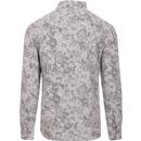FRENCH CONNECTION Yari Mens Smudgy Camo Line Shirt