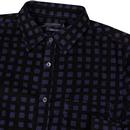 FRENCH CONNECTION Retro Mod Gridlock Cord Shirt