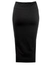eUKalyptus Retro 1950s Style Pencil Skirt in Black