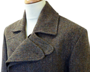FERGUSON of LONDON Magee of Donegal Tweed Overcoat