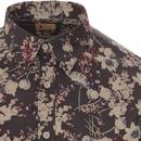 Keitel GABICCI VINTAGE 60s Mod Floral Shadow Shirt
