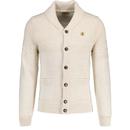 Gabicci Vintage Jay Shawl Collar Cardigan in Cream V53GM22