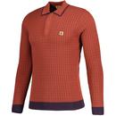 Jura GABICCI VINTAGE Knitted Textured Retro Polo R