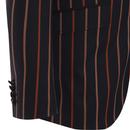 Keeko GABICCI VINTAGE 60s Mod Stripe Blazer (Navy)