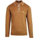 Lineker GABICCI VINTAGE Mod Knitted Tipped Polo T