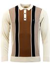 Searle GABICCI VINTAGE Multi Stripe Knitted Polo O