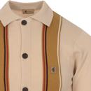 Tiller GABICCI VINTAGE Mod Stripe Polo Cardigan O